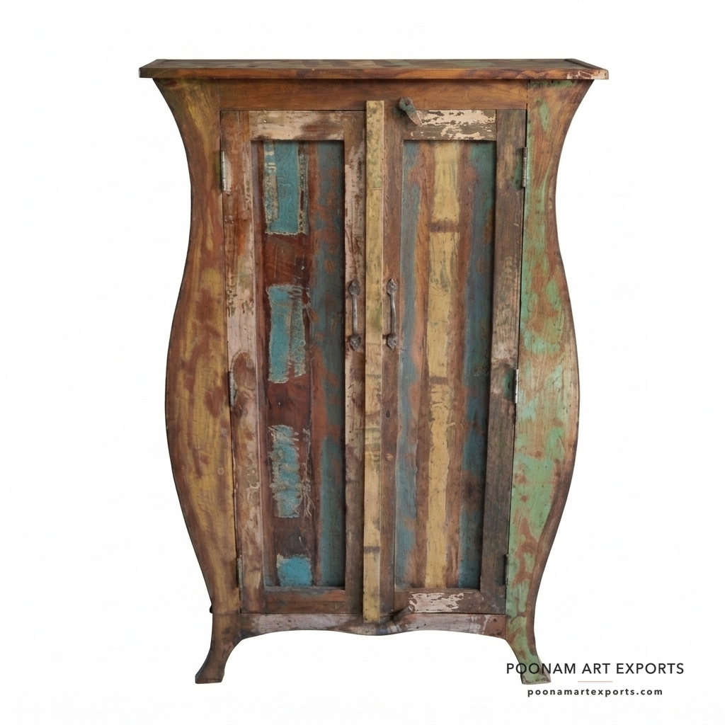 Vintage Antique Indian Cabinet