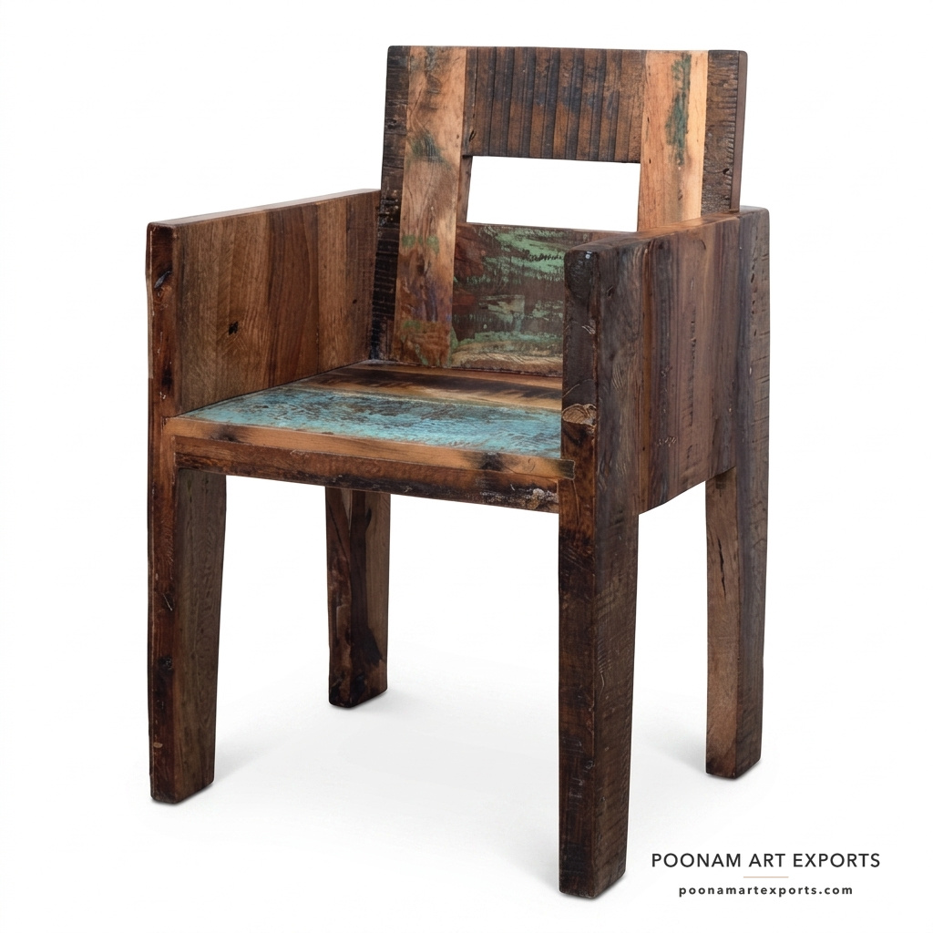Reclaimed Restaurant Armchair